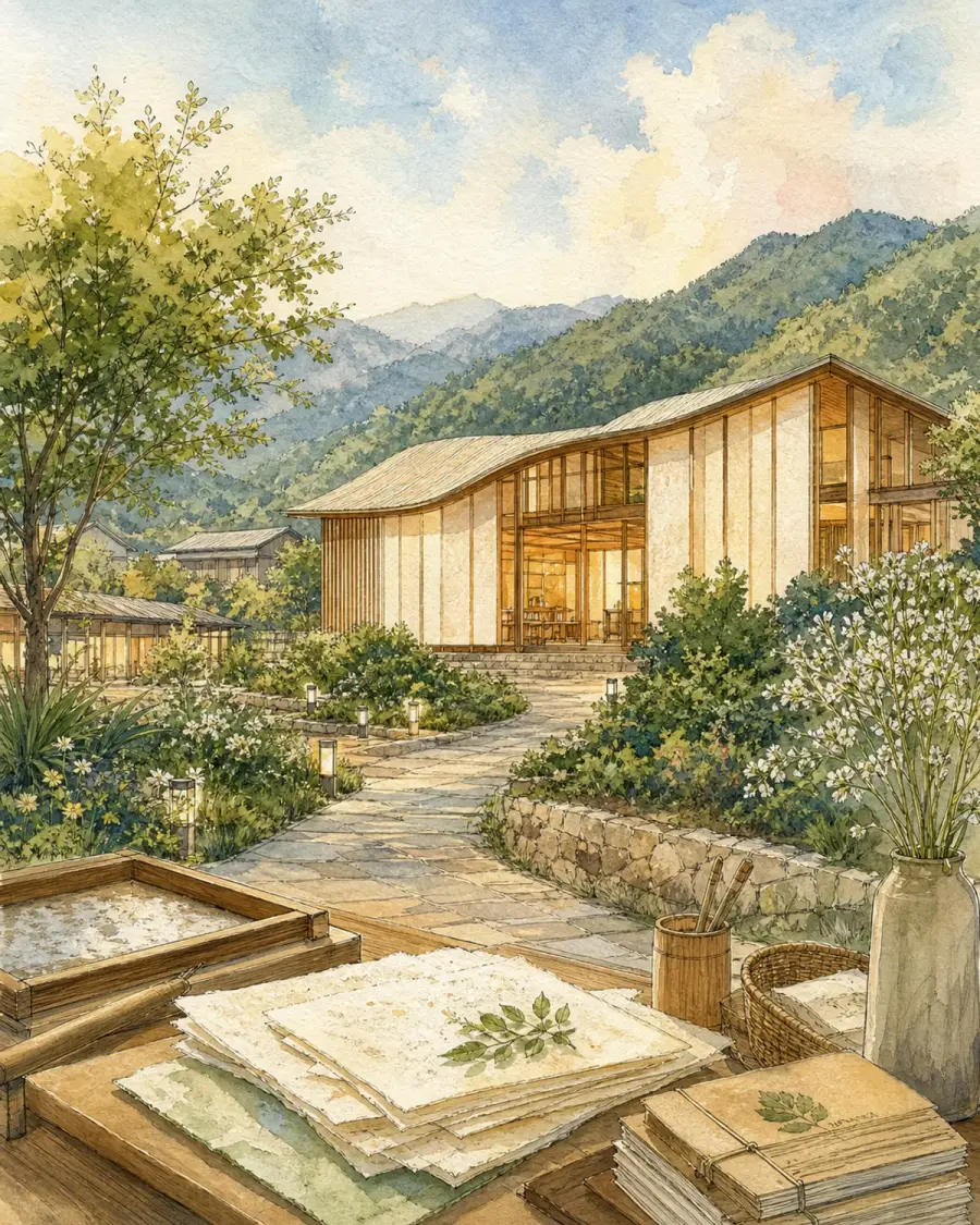 山城慢活與紙香工藝